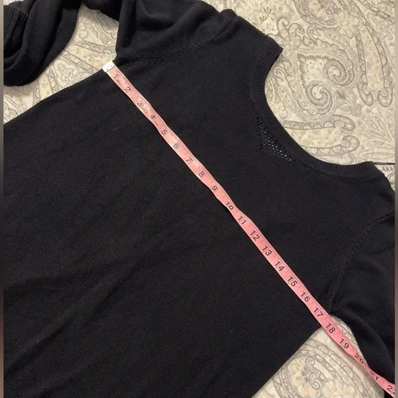 Lululemon Bhakti Life Sweater Women 8
Black Vented Yoga Activewear Knit Slit - Picture 9 of 13